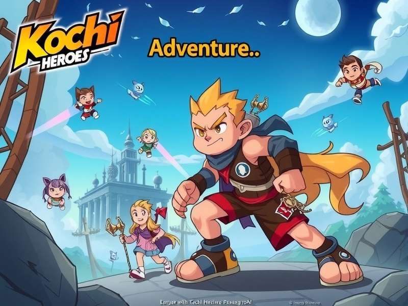 Kochi Heroes Adventure Game Banner